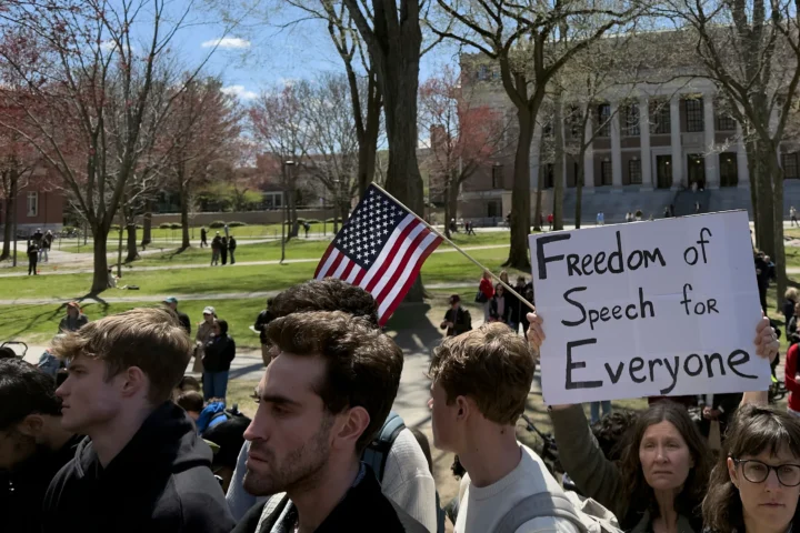 Harvard sues Trump over $2.2 billion funding freeze as free speech battle heats up between White House and Ivy League school