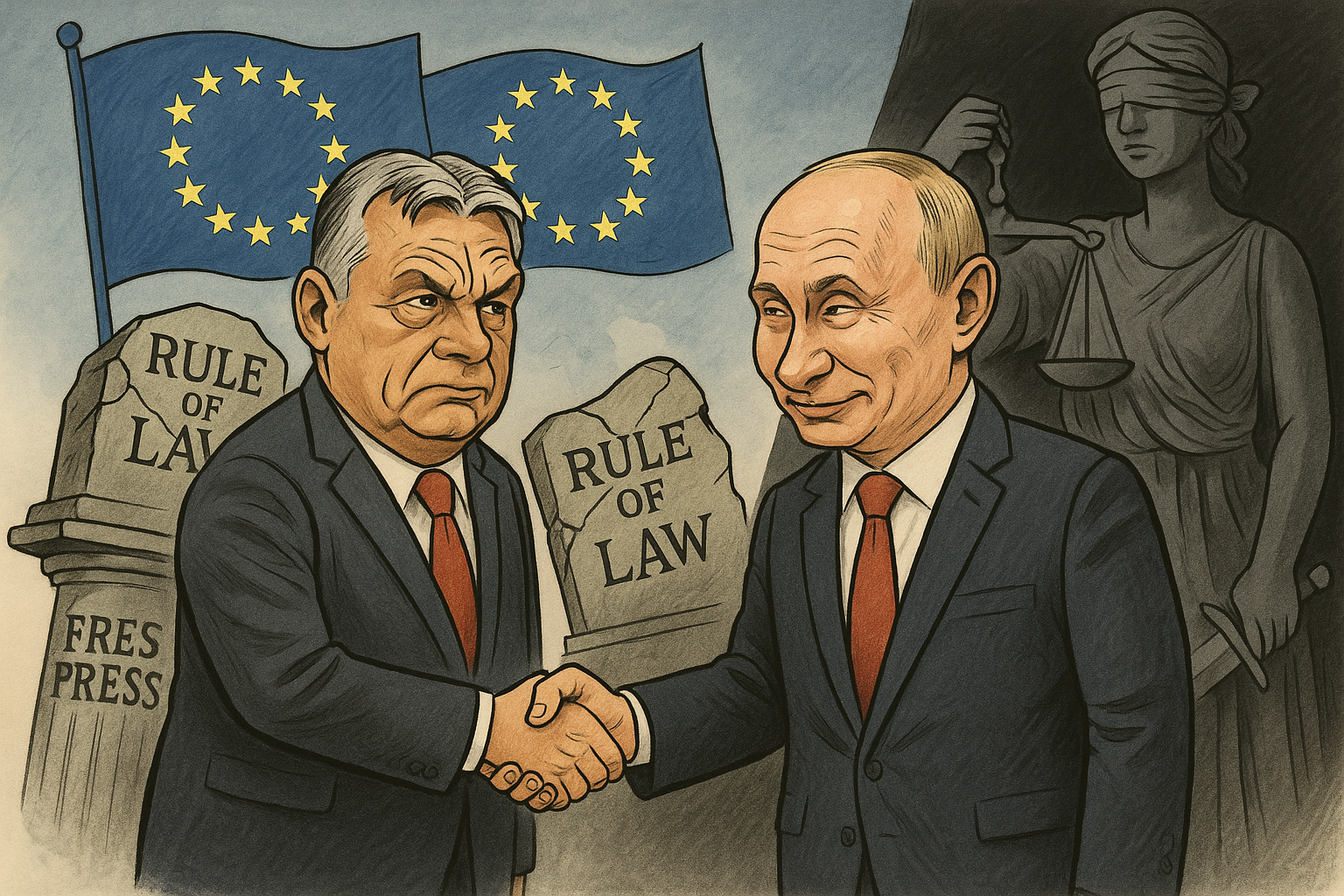 Viktor Orbán's Authoritarian Shift: Drawing Parallels with Putin's Tactics