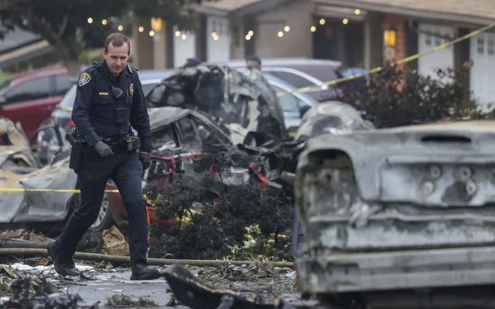 Multiple fatalities as small plane crashes into houses in San Diego