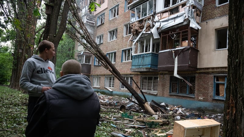 Ukraine says 15 people hurt in 'massive' Russian attack on capital