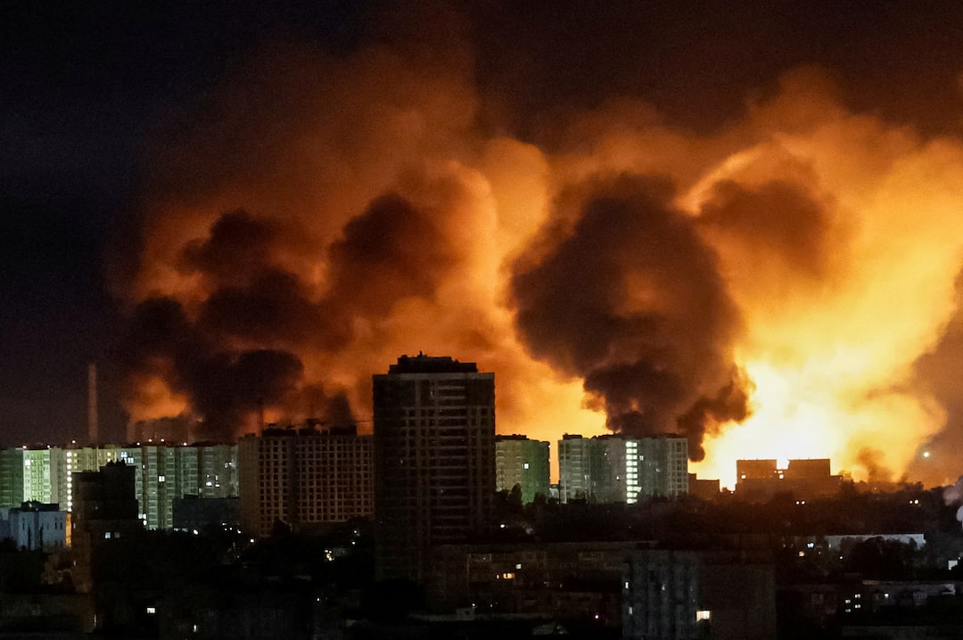 Kyiv Under Attack: A Night of Terror Beneath a Sky on Fire Kyiv Under Attack: A Night of Terror Beneath a Sky on Fire Kyiv Under Attack: A Night of Terror Beneath a Sky on Fire