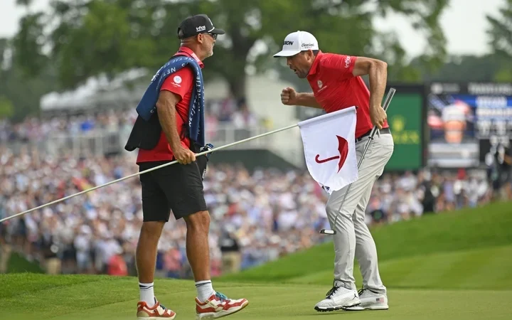 Rory McIlroy goes low to share sixth place as Keegan Bradley reels in Tommy Fleetwood to win Travelers Championship