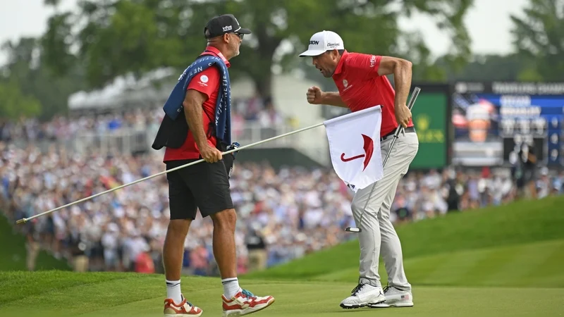 Rory McIlroy goes low to share sixth place as Keegan Bradley reels in Tommy Fleetwood to win Travelers Championship