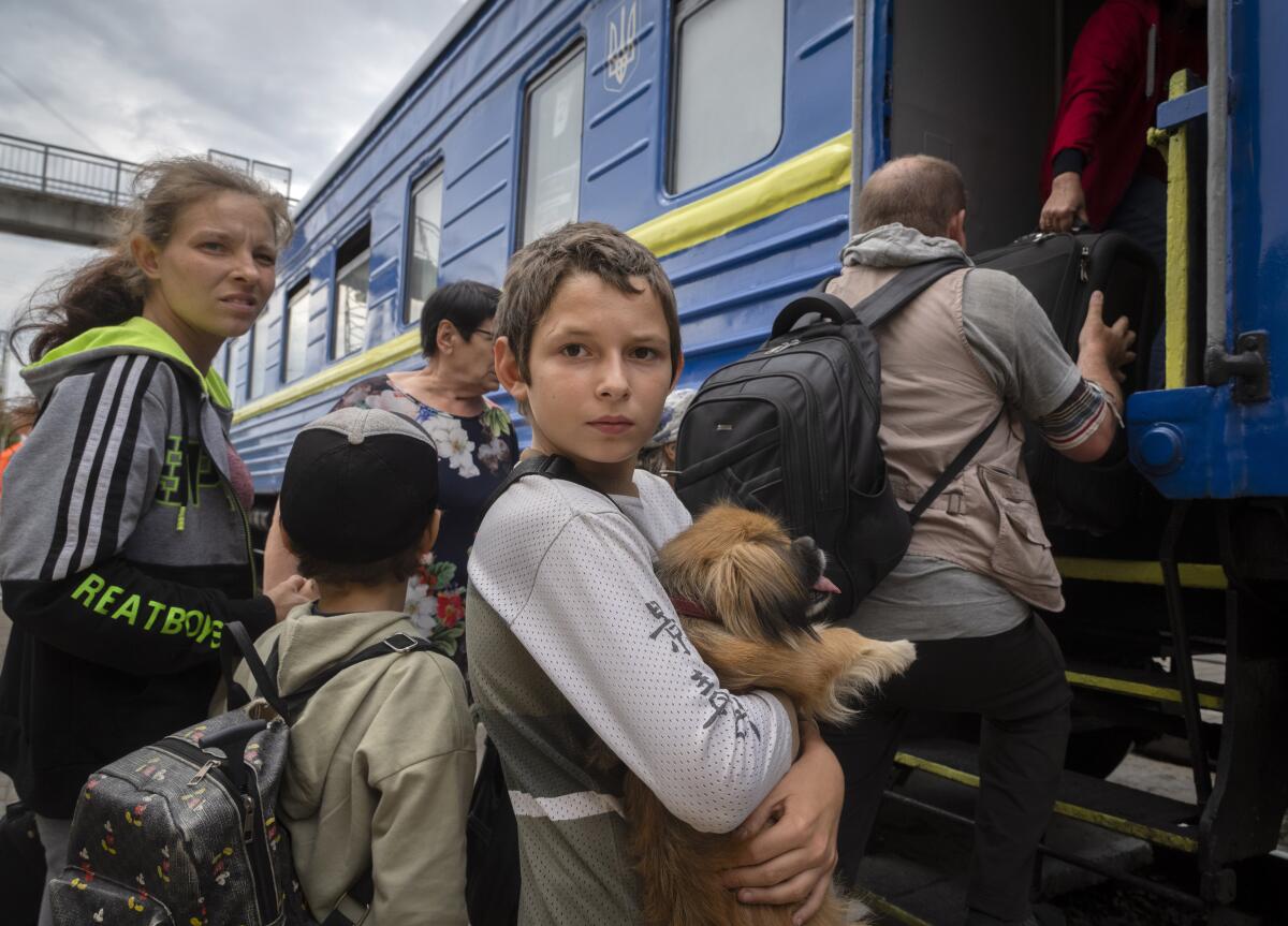 Russia Strikes Civilian Train in Ukraine – Children Among the Injured