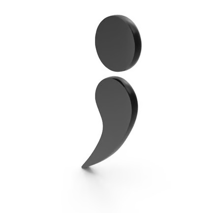 Is the semi-colon on its last legs?