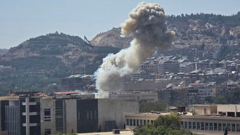 Israel bombs Syria army HQ after warning Damascus to leave Druze alone