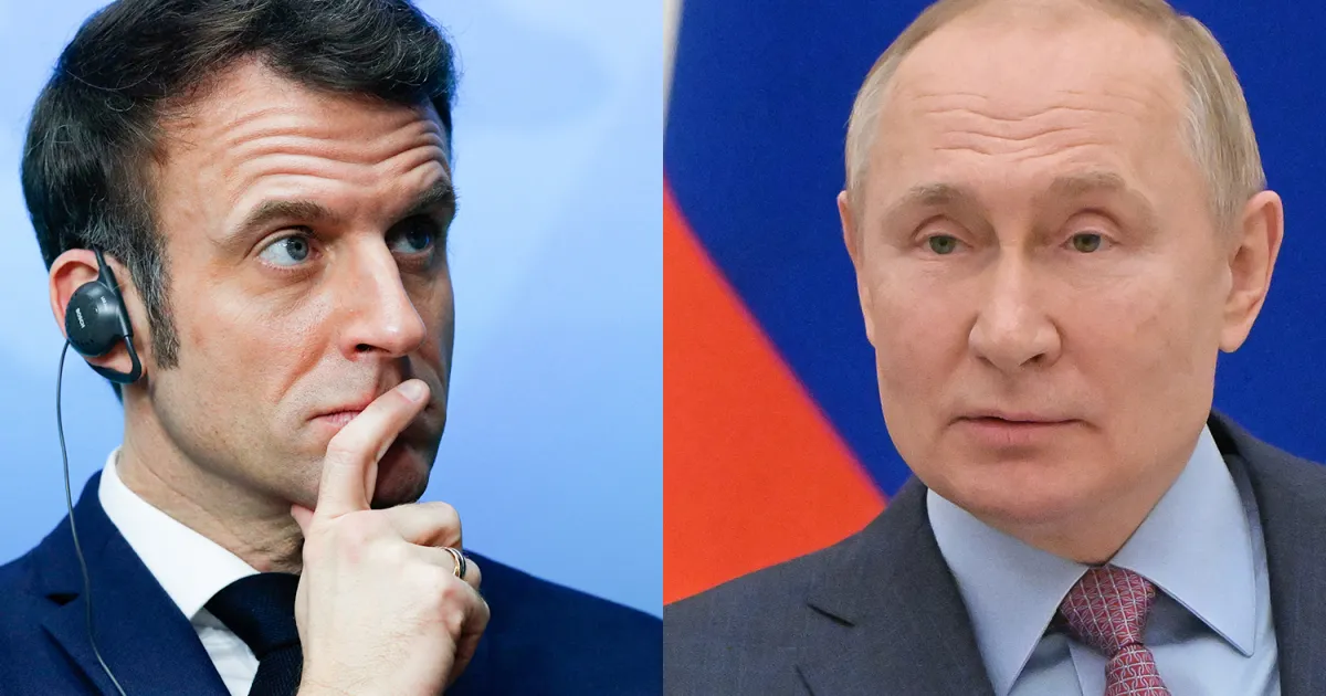 Macron holds first call with Putin since 2022, urges Russian withdrawal from Ukraine