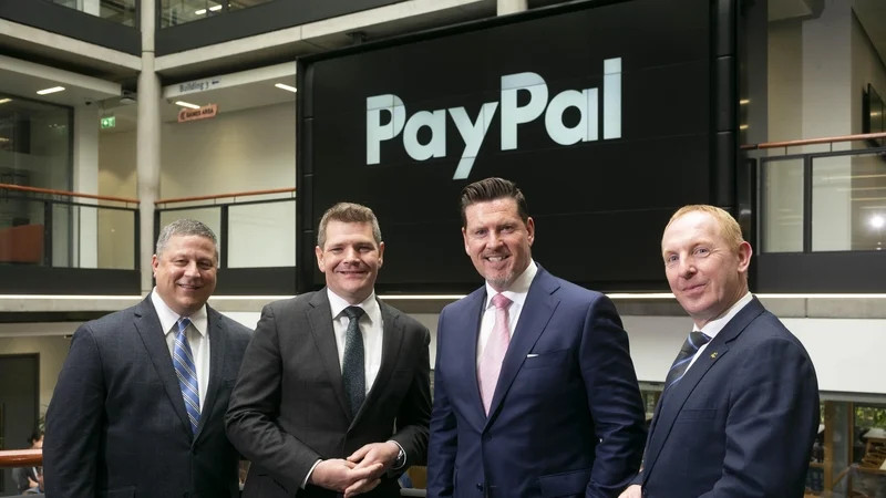 PayPal to create 100 jobs at new AI and fraud centre in Dublin