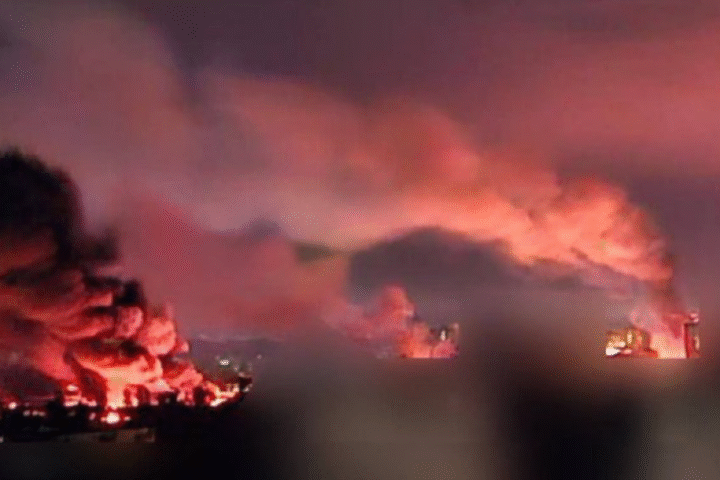 Russia launches massive drone and missile barrage on Kyiv amid growing pressure on Western unity