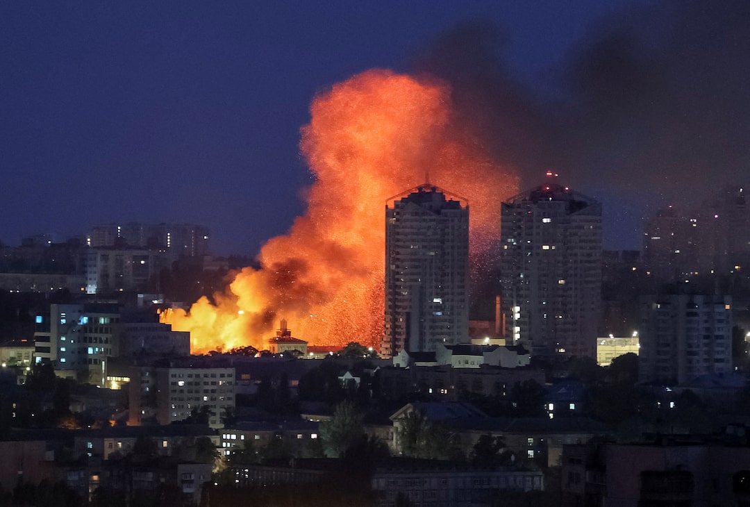 Russia strikes Kyiv with missiles and drones in one of the largest night attacks of the war