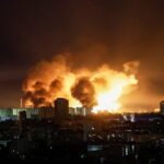 Russian air raids target Kyiv with civilian infrastructure damage