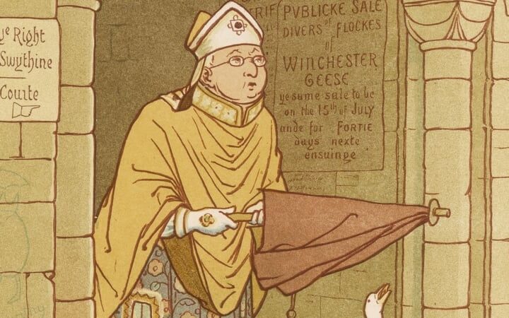 The legend of St Swithin and his July 15th weather forecast