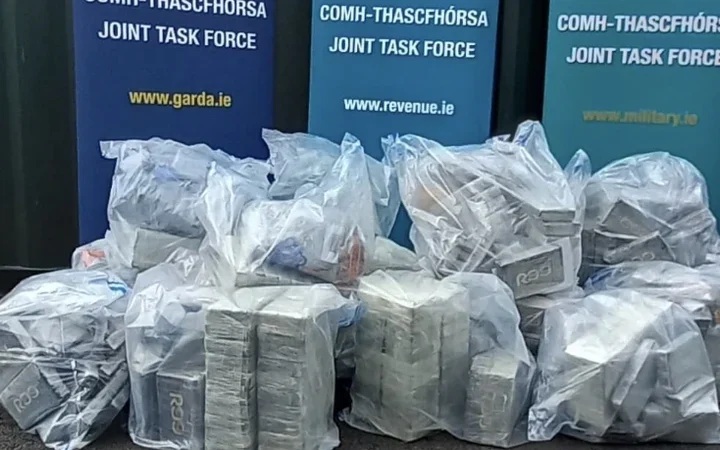 Two men charged over €31m cocaine seizure in Co Cork