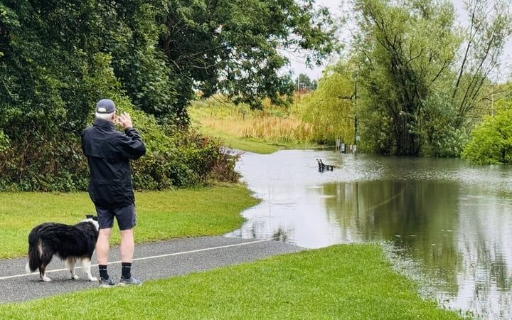 Up to 60mm of rain recorded as Orange alert in place