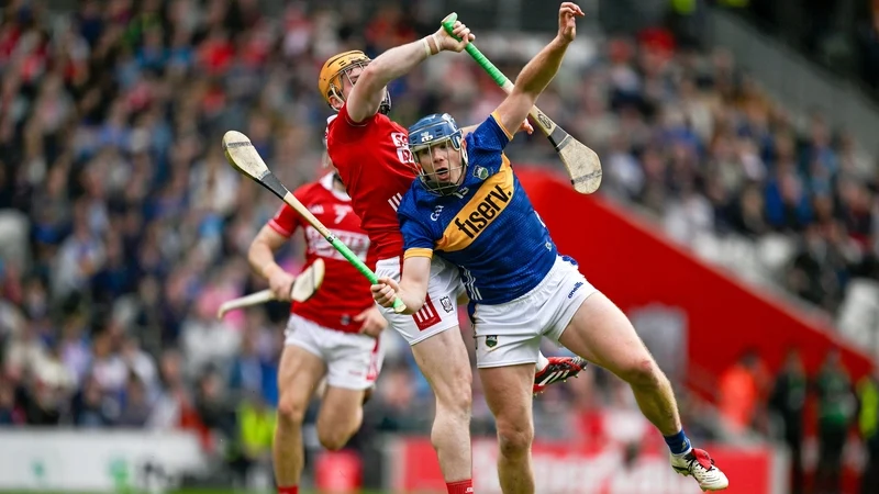 Where are the hurling and football strongholds in Ireland?