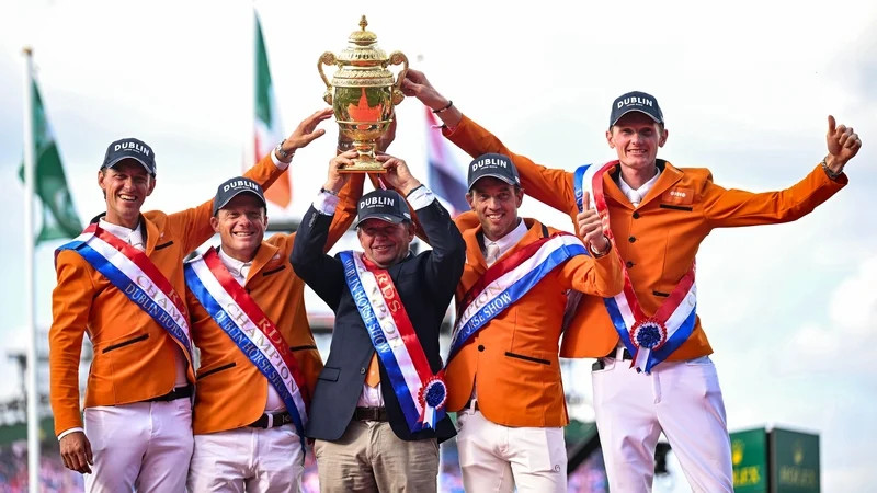 Netherlands win Aga Khan Trophy as Ireland finish third