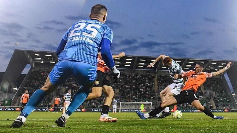 Stephen Bradley salutes Shamrock Rovers 'unplayable' European hero Rory Gaffney
