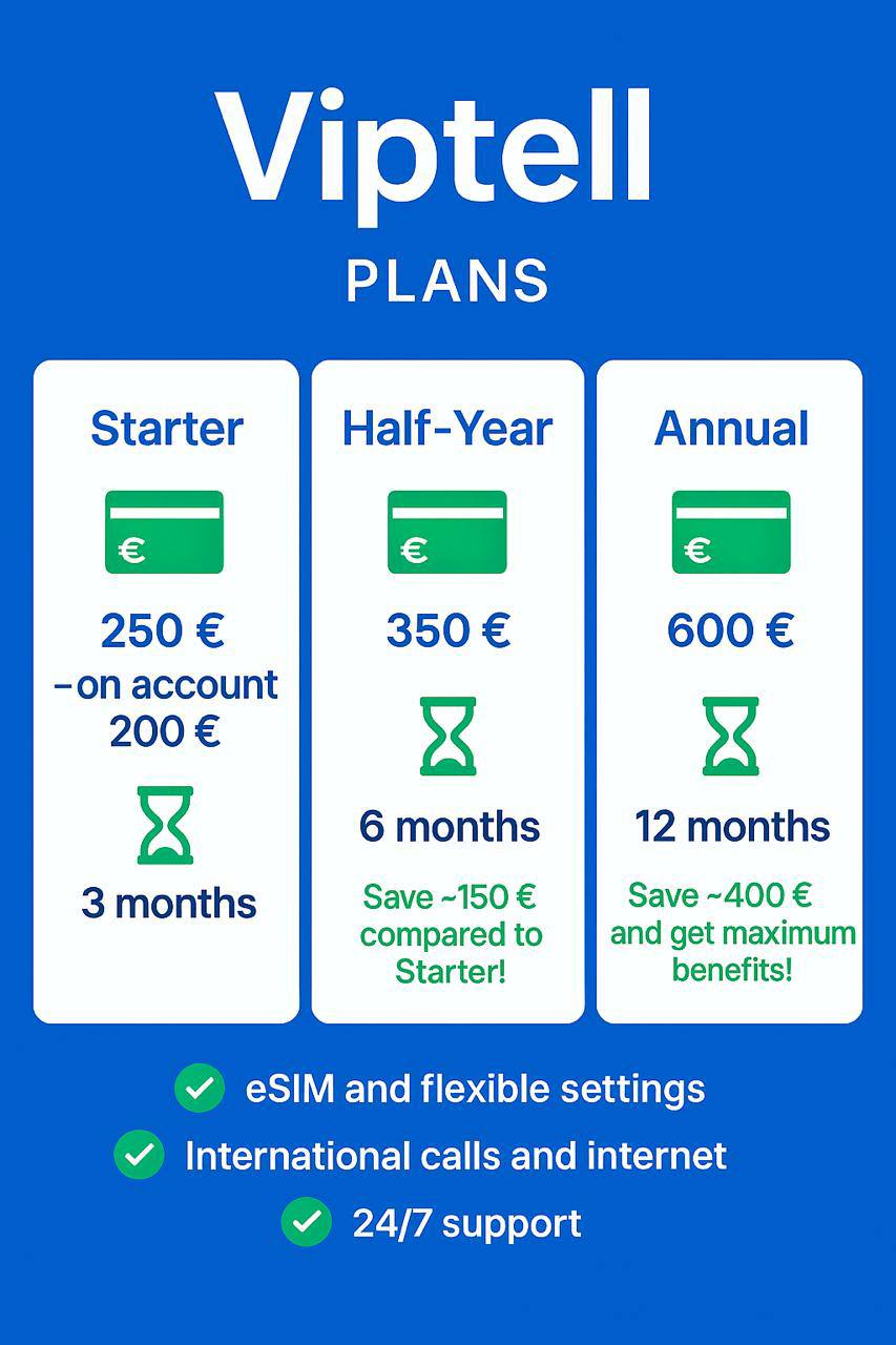 Viptell launches in Europe: a new era of mobile freedom