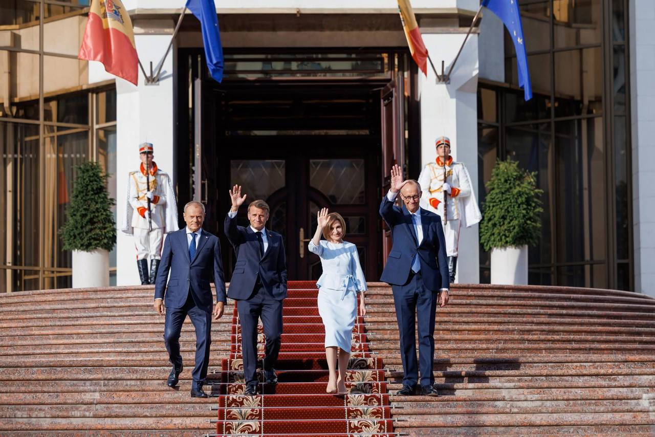 European leaders in Chișinău underline support for Moldova’s EU path
