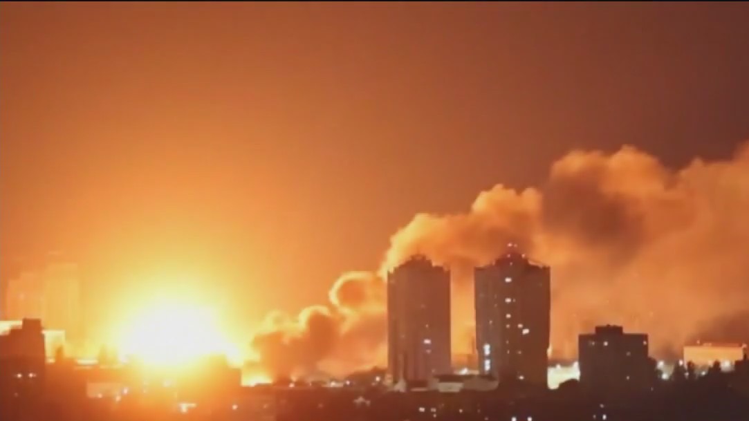 Russia launches massive overnight strike on Ukraine