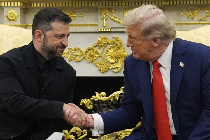 Trump affirms U.S. support for Ukraine during Washington visit