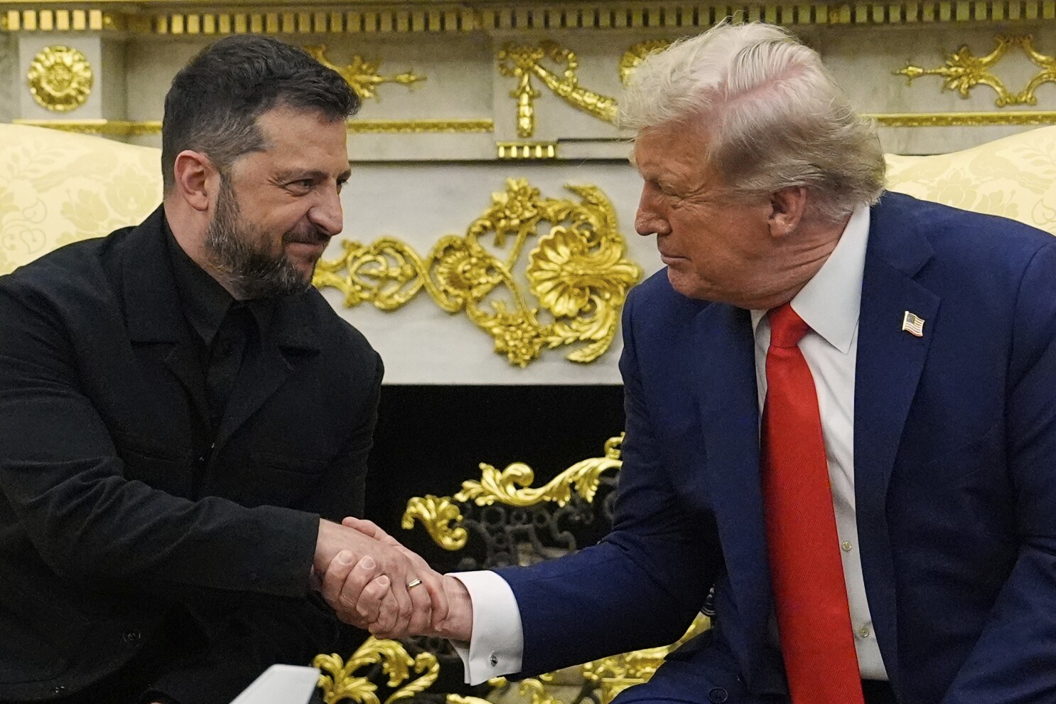 Trump affirms U.S. support for Ukraine during Washington visit