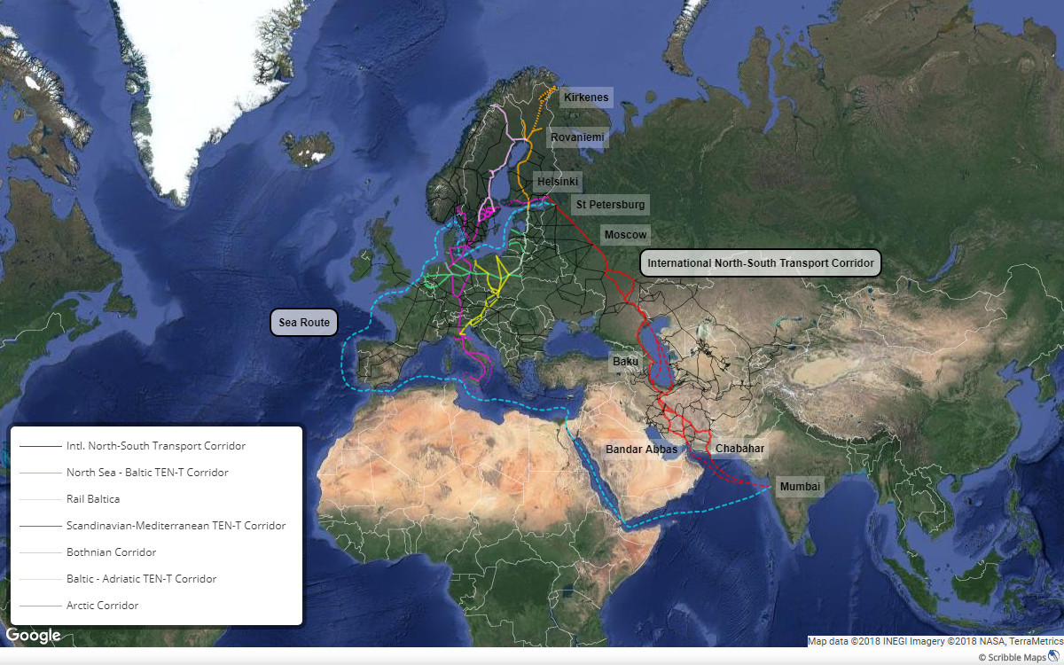 Ukraine emerges as pivotal link in North-South transport corridor