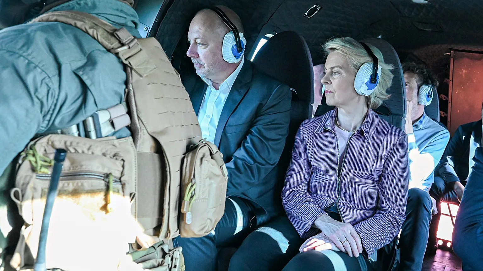 Von der Leyen plane forced to land in Bulgaria after suspected Russian GPS jamming