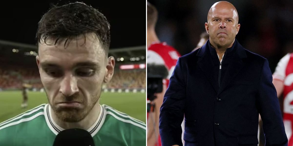 Andy Robertson criticizes Liverpool's lack of structure following fourth consecutive Premier League defeat