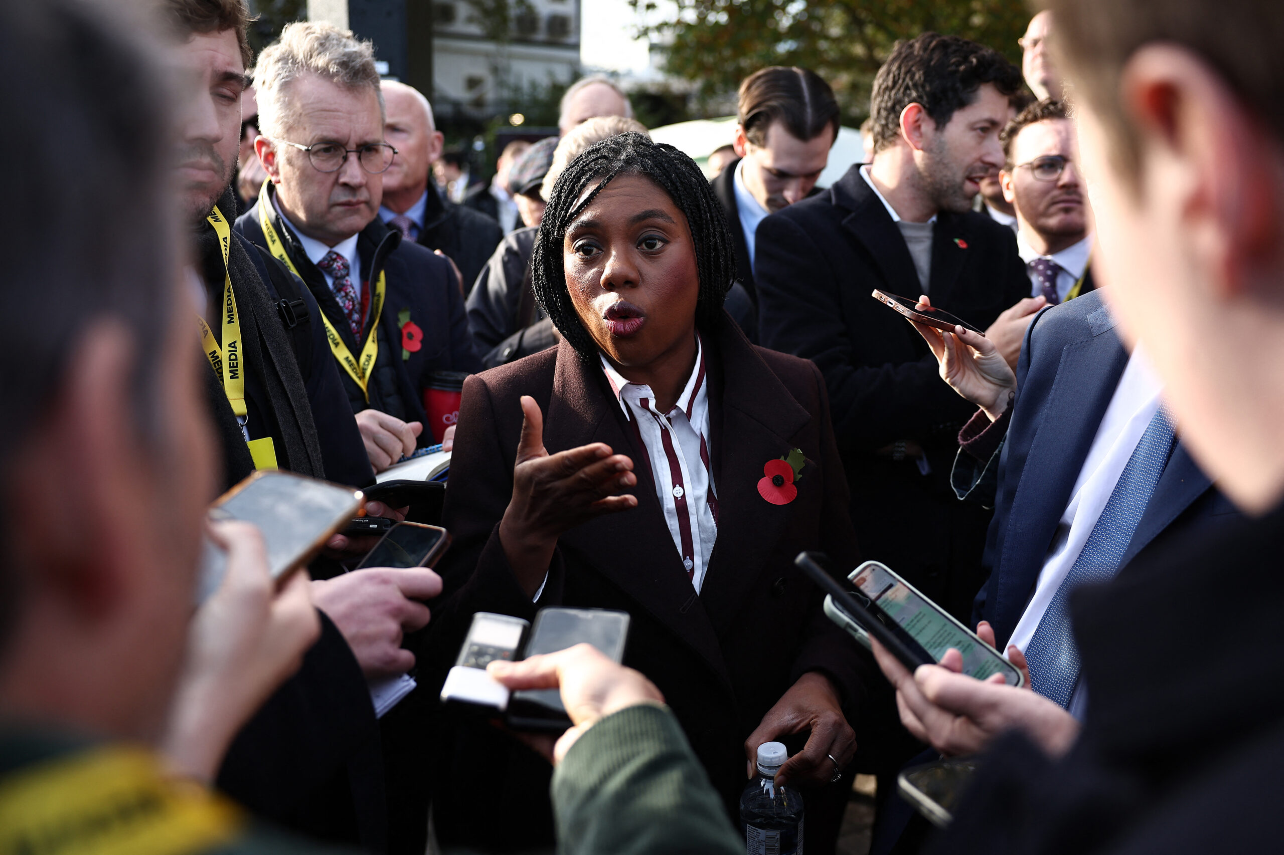 Badenoch calls for Starmer to dismiss Reeves if she raises income tax in Budget