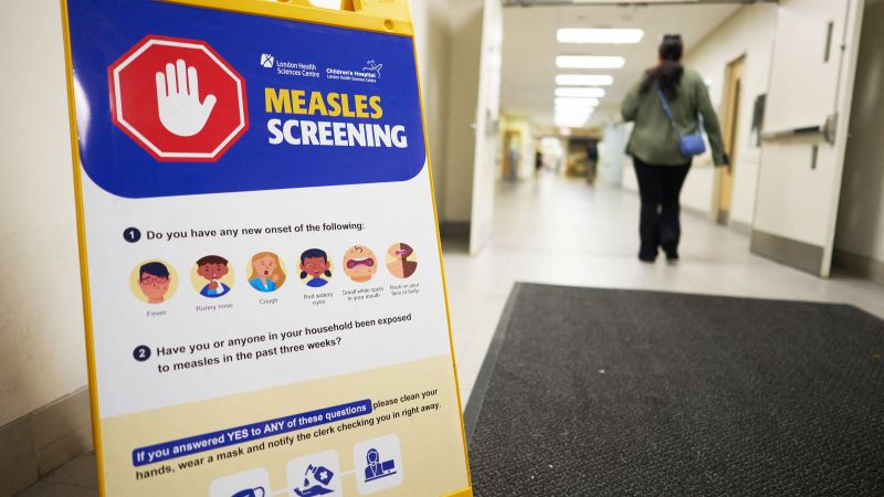 Canada at risk of losing measles elimination status amid ongoing outbreaks