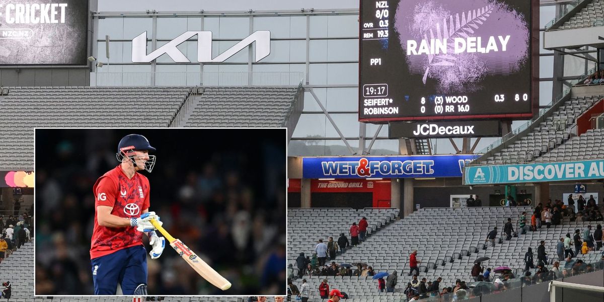 England claims T20 series victory over New Zealand despite rain interruptions