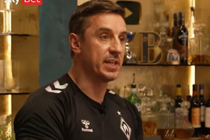 Gary Neville criticises Evangelos Marinakis over 'classless' sacking of Ange Postecoglou