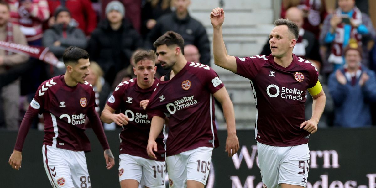 Hearts extend lead over Celtic to eight points with 3-1 victory at Tynecastle