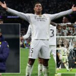 Jude Bellingham scores first goal of season in Real Madrid's narrow win over Juventus