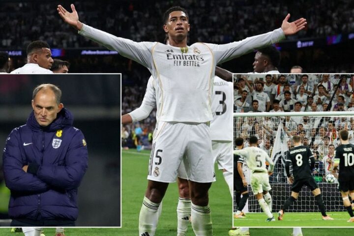 Jude Bellingham scores first goal of season in Real Madrid's narrow win over Juventus