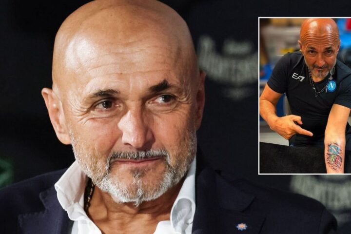 Juventus fans confront new manager Spalletti over Napoli tattoo on first day