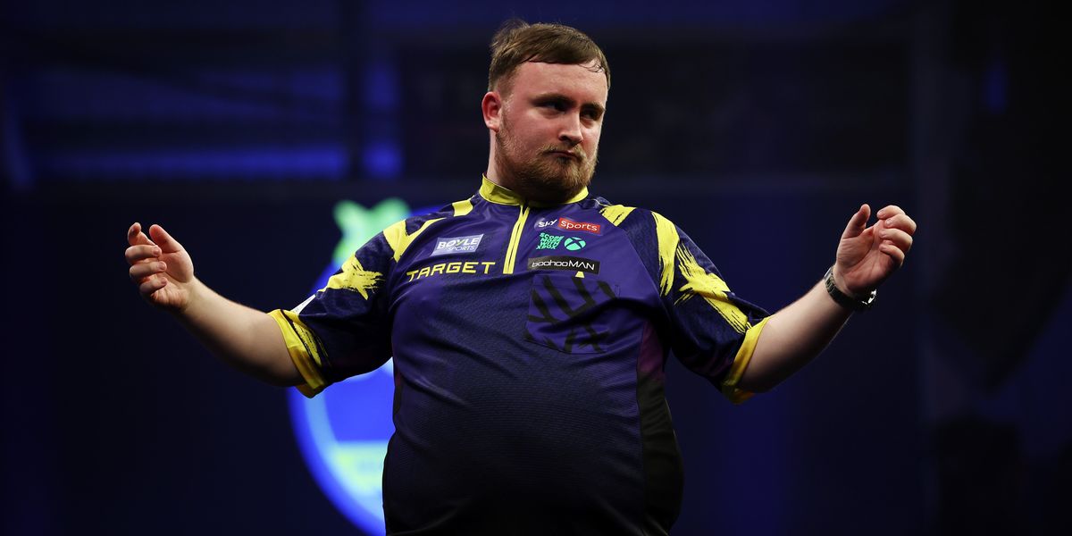 Luke Littler heartbroken after European Championship defeat to James Wade disrupts title bid