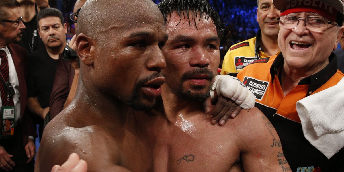 Manny Pacquiao and Floyd Mayweather in advanced talks for blockbuster boxing rematch on Netflix