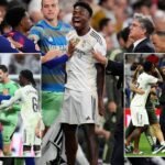 Mass brawl erupts at El Clasico as Vinicius Jr and Lamine Yamal clash