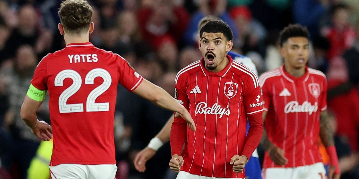 Morgan Gibbs-White expresses relief after scoring first goal of the season in Porto win