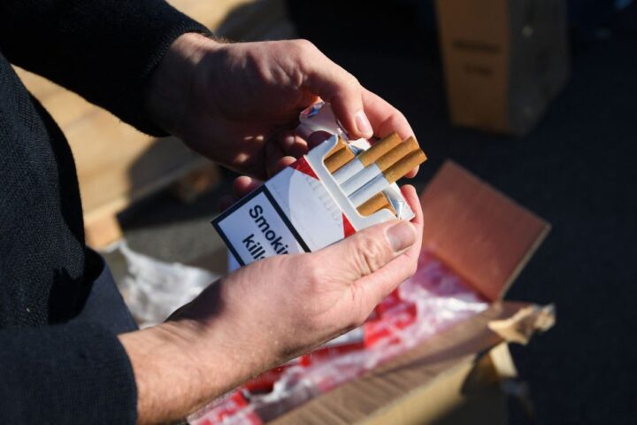 Record seizures of illegal cigarettes highlight rise of black market in the UK