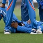 Shreyas Iyer hospitalized with internal bleeding after on-field accident during Australia match