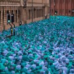 Spencer Tunick's nudity installations evolve as he celebrates art in Granada's olive groves