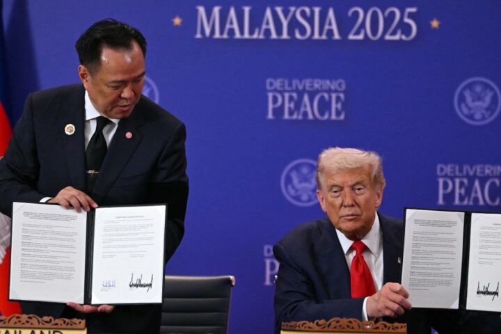 Trump mediates Thailand-Cambodia ceasefire as part of Asia trip
