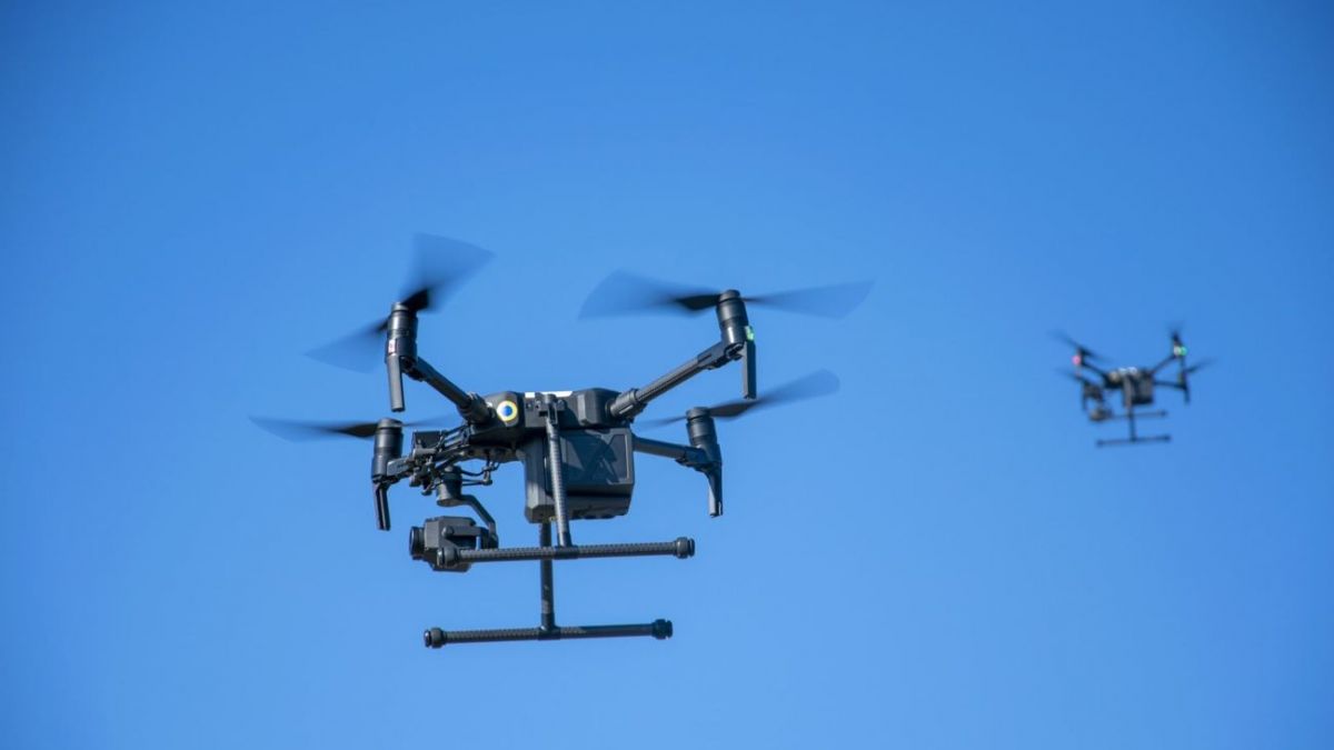 Unknown drone observed over French military convoy in Mulhouse