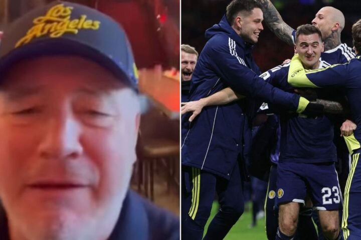 Ally McCoist explains why he chose not to drink alcohol after Scotland's World Cup qualification