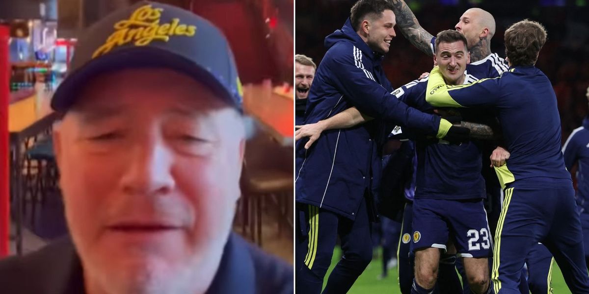 Ally McCoist explains why he chose not to drink alcohol after Scotland's World Cup qualification