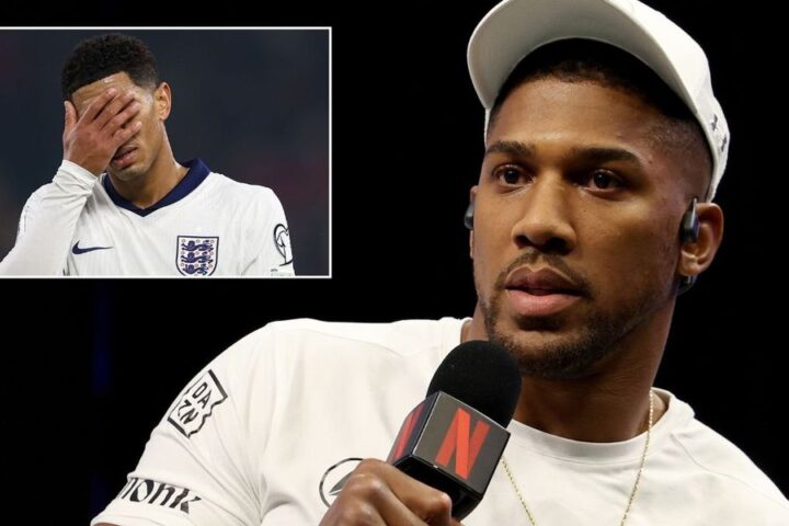 Anthony Joshua advises Jude Bellingham to focus on performance amid England scrutiny