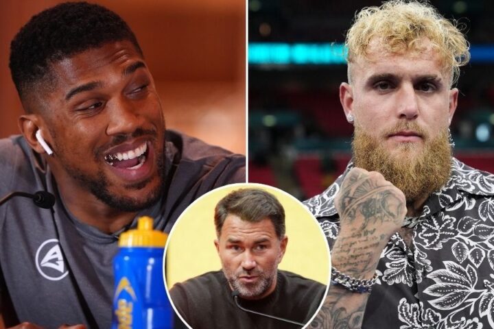 Anthony Joshua finalises deal for Tyson Fury fight as promoter addresses Jake Paul speculation